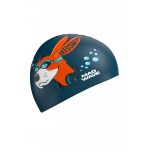 DOG WITH GOGGLES SWIMMING CAP