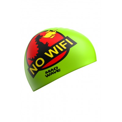 NO WIFI swimming cap